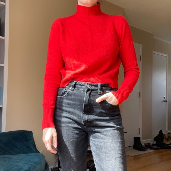 twik Sweaters - Twik Mock Neck Sweater - Size M